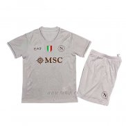 Camiseta Napoli Segunda Nino 2025-2026