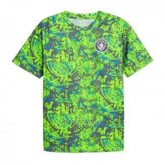 Camiseta Pre Partido del Manchester City 2025-2026 Verde