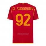 Camiseta Roma Jugador El Shaarawy Primera 2023-2024