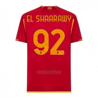 Camiseta Roma Jugador El Shaarawy Primera 2023-2024
