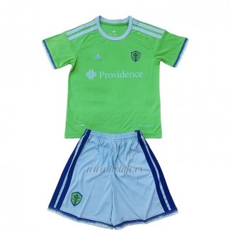 Camiseta Seattle Sounders Primera Nino 2026