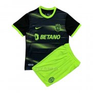 Camiseta Sporting Segunda Nino 2022-2023