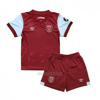 Camiseta West Ham Primera Nino 2023-2024