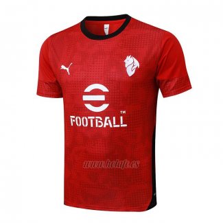 Camiseta de Entrenamiento AC Milan 2025-2026 Rojo