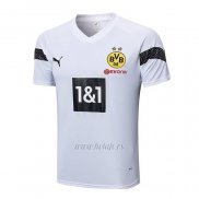 Camiseta de Entrenamiento Borussia Dortmund 2022-2023 Blanco