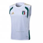 Camiseta de Entrenamiento Italia Sin Mangas 2025-2026 Blanco