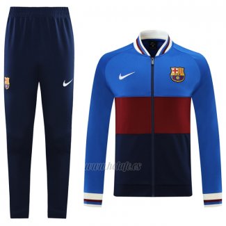 Chandal de Chaqueta del Barcelona 2021-2022 Azul