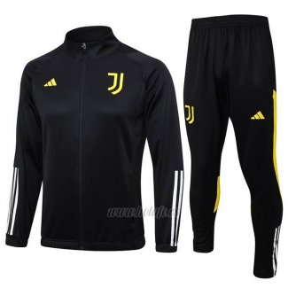 Chandal de Chaqueta del Juventus Nino 2023-2024 Negro