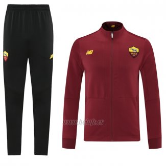 Chandal de Chaqueta del Roma 2021-2022 Rojo