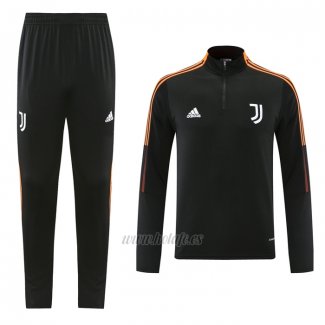 Chandal de Sudadera del Juventus 2021-2022 Negro