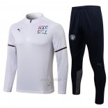 Chandal de Sudadera del Manchester City 2021-2022 Blanco