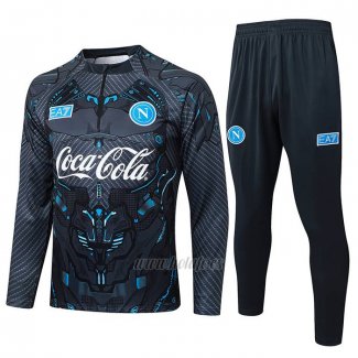 Chandal de Sudadera del Napoli 2025-2026 Negro