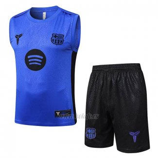 Chandal del Barcelona Sin Mangas 2025-2026 Azul Purpura