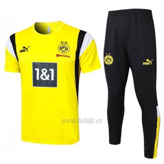 Chandal del Borussia Dortmund Manga Corta 2023-2024 Amarillo