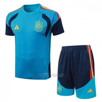 Chandal del Espana Manga Corta 2026-2027 Azul - Pantalon Corto
