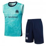Chandal del Olympique Marsella Sin Mangas 2025-2026 Verde