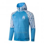 Chaqueta con Capucha del Olympique Marsella 2021 Azul