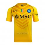 Tailandia Camiseta Napoli Portero 2023-2024 Amarillo