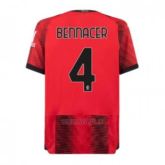 Camiseta AC Milan Jugador Bennacer Primera 2023-2024