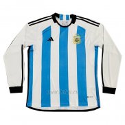 Camiseta Argentina Primera Manga Larga 2022