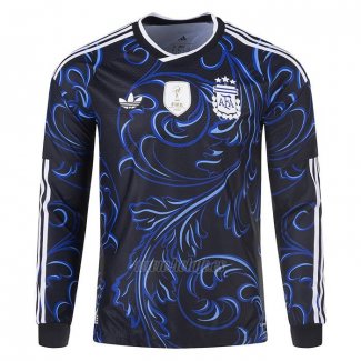 Camiseta Argentina Segunda Manga Larga 2026