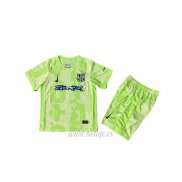 Camiseta Barcelona Coldplay Tercera Nino 2024-2025