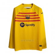 Camiseta Barcelona Cuarto Manga Larga 2022-2023