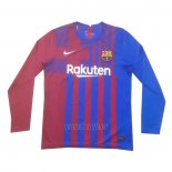Camiseta Barcelona Primera Manga Larga 2021-2022