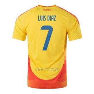 Camiseta Colombia Jugador Luis Diaz Primera 2024