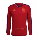 Camiseta Espana Primera Manga Larga 2022