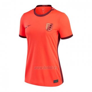 Camiseta Inglaterra Segunda Mujer Euro 2022