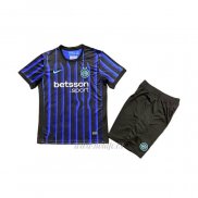 Camiseta Inter Milan Primera Nino 2025-2026