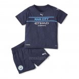 Camiseta Manchester City Tercera Nino 2021-2022