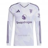 Camiseta Manchester United Segunda Manga Larga 2025-2026