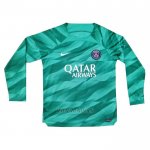 Camiseta Paris Saint-Germain Portero Manga Larga 2023-2024 Verde