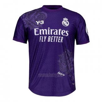 Camiseta Real Madrid Y-3 Cuarto 2024 Purpura