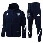 Chandal con Capucha del Arsenal 2025-2026 Negro