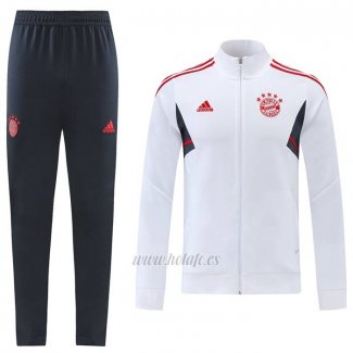 Chandal de Chaqueta del Bayern Munich Nino 2022-2023 Blanco