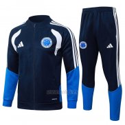 Chandal de Chaqueta del Cruzeiro 2025-2026 Azul