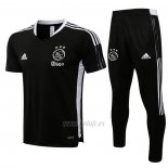 Chandal del Ajax Manga Corta 2021-2022 Negro