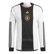 Camiseta Alemania Primera Manga Larga 2022