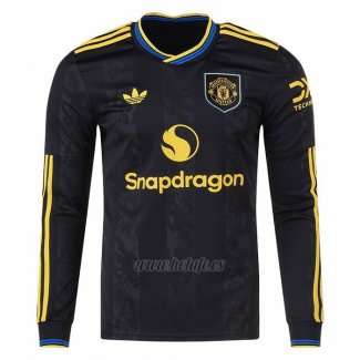 Camiseta Manchester United Tercera Manga Larga 2025-2026