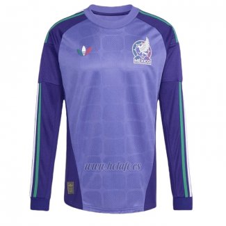 Camiseta Mexico Portero Segunda Manga Larga 2026
