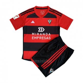 Camiseta Mirandes Primera Nino 2023-2024