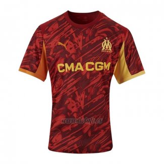 Camiseta Olympique Marsella Portero 2025-2026 Rojo