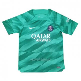 Camiseta Paris Saint-Germain Portero 2023-2024 Verde