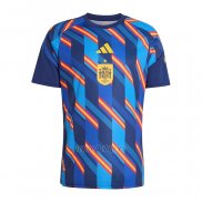 Camiseta Pre Partido del Espana 2026 Azul