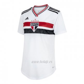 Camiseta Sao Paulo Primera Mujer 2022