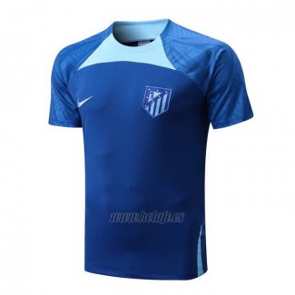 Camiseta de Entrenamiento Atletico Madrid 2022-2023 Azul