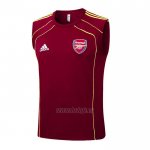 Camiseta de Entrenamiento Roma Sin Mangas 2025-2026 Rojo